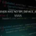 SPI Driver Has No spi_device_id for xxxx
