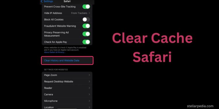 How to Clear Cache Safari: A Comprehensive Guide