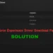 Troubleshooting the GeForce Experience Driver Download Failed Error